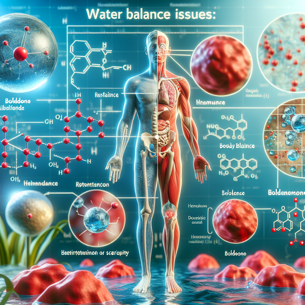 Probleme mit dem Wasserhaushalt: Wie Boldenon helfen kann