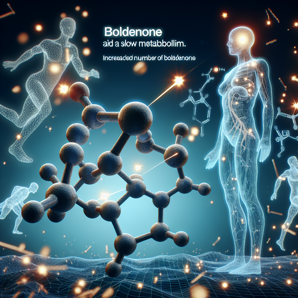 Verwendung von Boldenon zur Unterstützung eines langsamen Stoffwechsels.