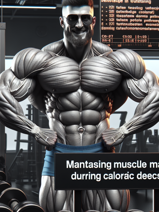 Muskelerhaltung im Kaloriendefizit: Die Rolle von Testosteron phenylpropionat