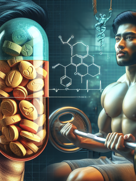 Einsatz von Halotestin für effektive Körperrekomposition im Sport.