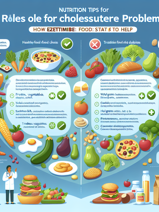 Ernährungstipps bei Cholesterinproblemen: Wie Ezetimib helfen kann