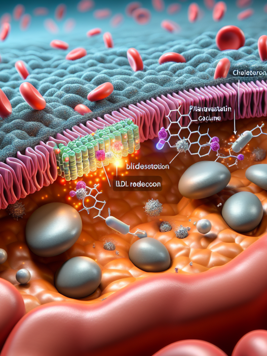 Wie Pitavastatin calcium die Cholesterinaufnahme blockiert