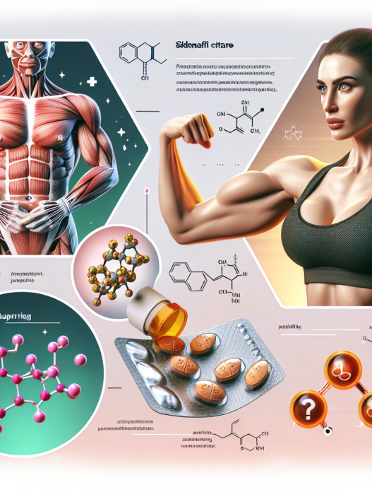 Female Bodybuilder und Sildenafil citrat: Überraschende Vorteile für Frauen im Sport